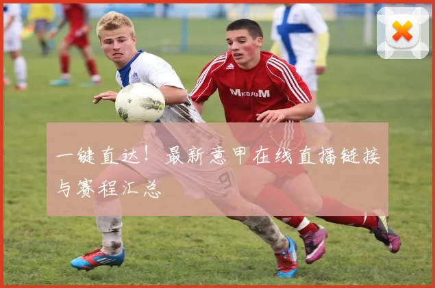 一键直达!最新意甲在线直播链接与赛程汇总